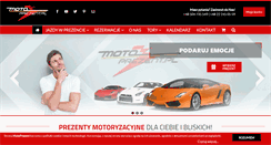 Desktop Screenshot of motoprezent.pl